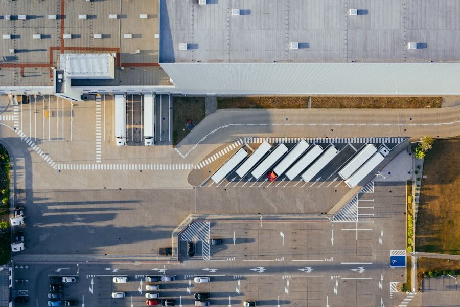 Multi-client 3PL warehouse with high-bay racking